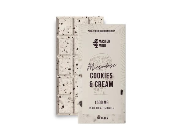 Mastermind – Cookies & Cream Chocolate Bar (1500mg)