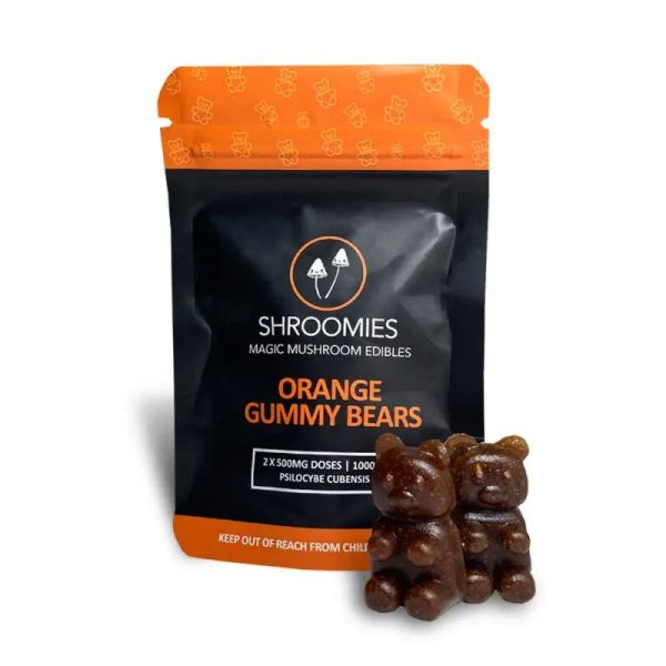 Shroomies – Orange Gummy Bears 1000mg