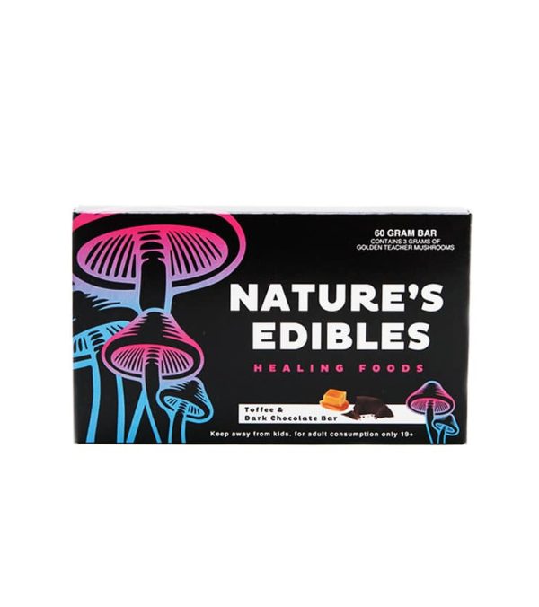 nature’s edibles toffee & dark chocolate – 3g