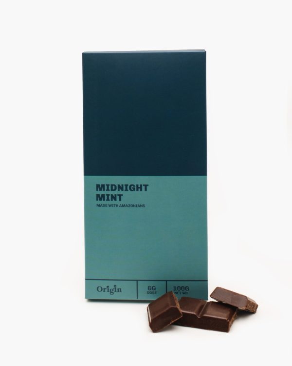 Midnight Mint Dark Chocolate Bar